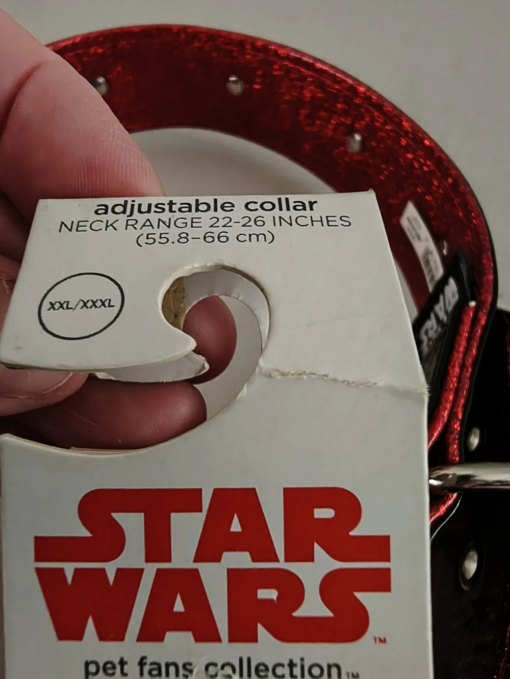 Rare Star Wars Darth Vader Halloween Pet Dog Collar Fans Collection Dark Side